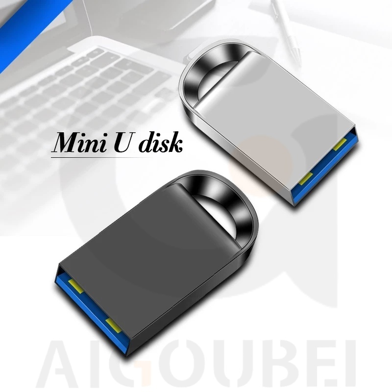 Mini Unidade Flash De Metal Pendrive Memória Vara À Prova Dwaterproof Água Pen Drive HP USB 3.0 1GB 2GB 4GB 8GB 16GB 32G