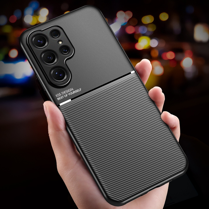 Capa De Silicone De Couro Magnético Para Carro Samsung Galaxy S26 S25 S24 S23 S22 S21 S20 Ultra Plus FE