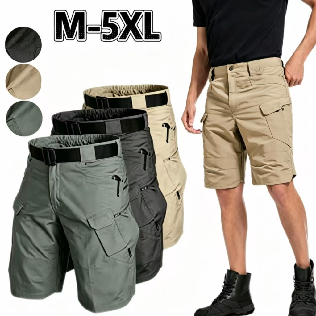 Esportes ao ar livre essencial Calções De Bolso Masculinos Calças Elásticas Multi-Táticas Tenha
