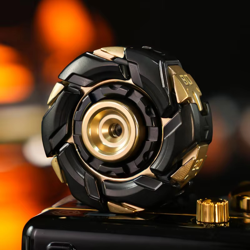 1PC Mecha Transform EDC Metal Fidget Spinner-Brinquedo Giroscópio Para Alívio Do Estresse | Ferramenta De Tdah E Ansieda