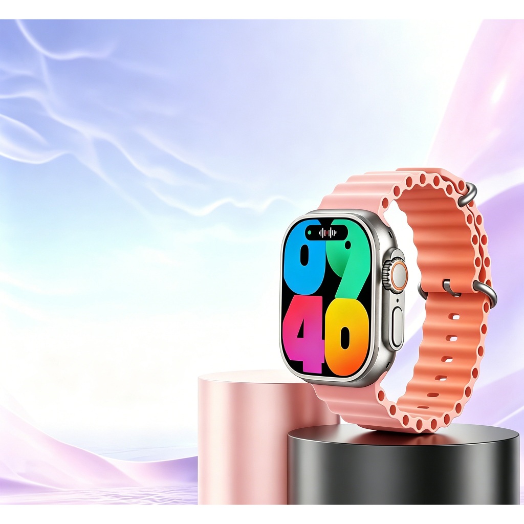 Feminino Mini Pro 38MM Smartwatch Saúde , Cardio , Monitor De Pressão Arterial De Oxigênio No Sangue , Rastreador De Fit