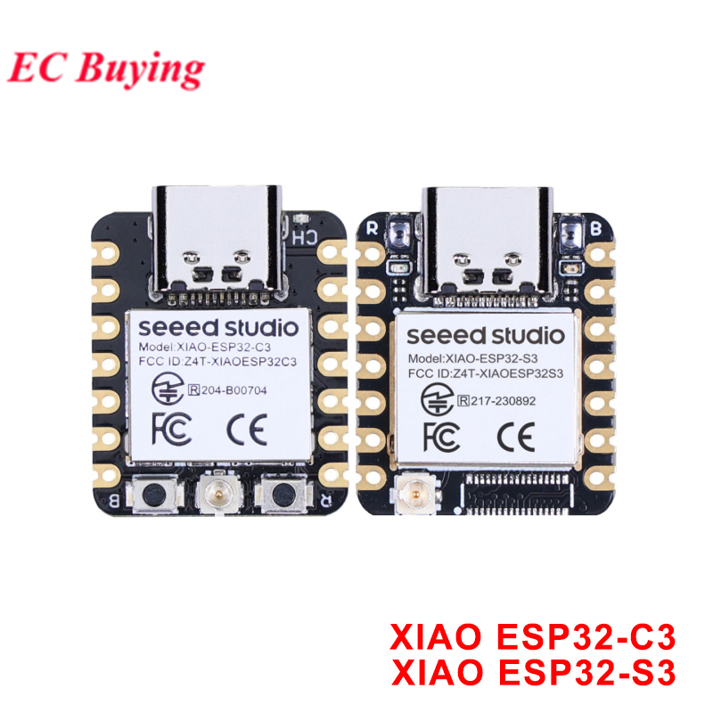 Vejou Estúdio XIAO ESP32 C3 ESP32 S3 Mini Placa De Desenvolvimento WiFi BLE Cabeçalho Não Soldado