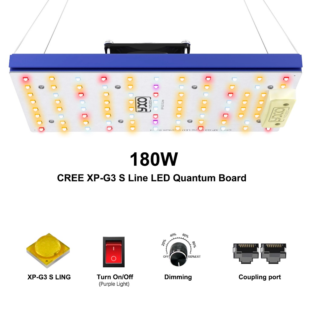 180W 360W CREE LED grow light board Lâmpada Hidropônica UV IR Para De Plantas Em Barraca De Cultivo Estufa Veg Bloom