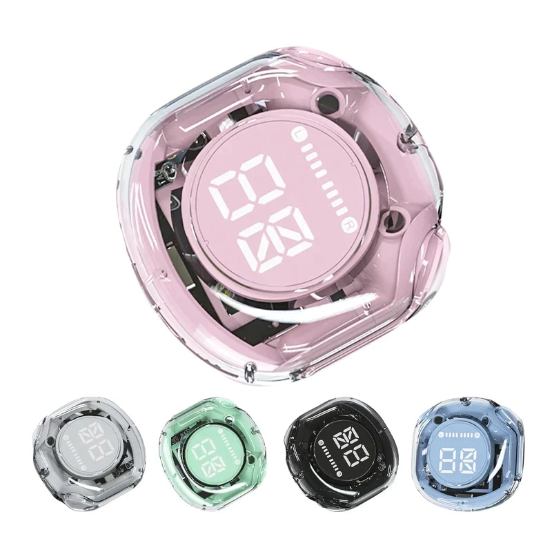 100% Importado Air31 Fones De Ouvido Bluetooth 9D Som À Prova Dwaterproof Água Display Digital Confortável TWS Compatíve