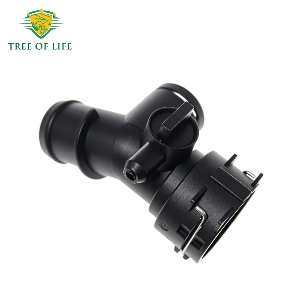 Conector Do Tanque De Resfriamento Acoplamento Inferior Da Mangueira De Água Radiador 8K0122293AE Para Audi 2.0T A4 A5 Q