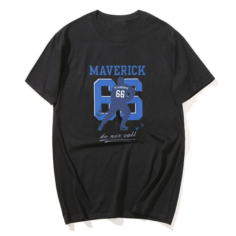 Maverick Fora Do Campus Camiseta Hóquei Romance T Camisa Casual Em Torno Pescoço Livro Amante Tshirt Das Mulheres Dos Ho