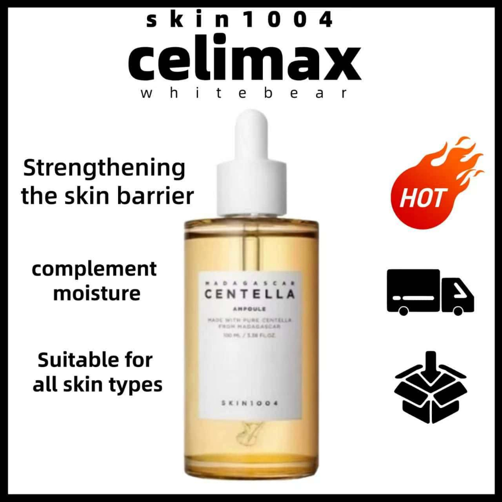 Essência De Ampola Madagascar Centella (100ml) Antienvelhecimento/Hidratante/Restaurar A Barreira