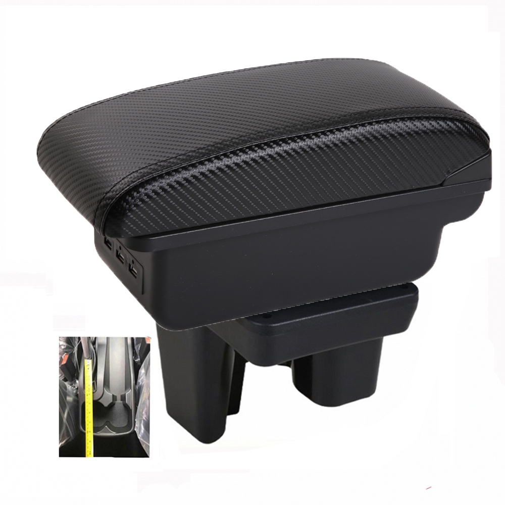 Carro Toyota Hilux ArmRest Caixa Console Central Armazenamento Cotovelo Descanso Braço