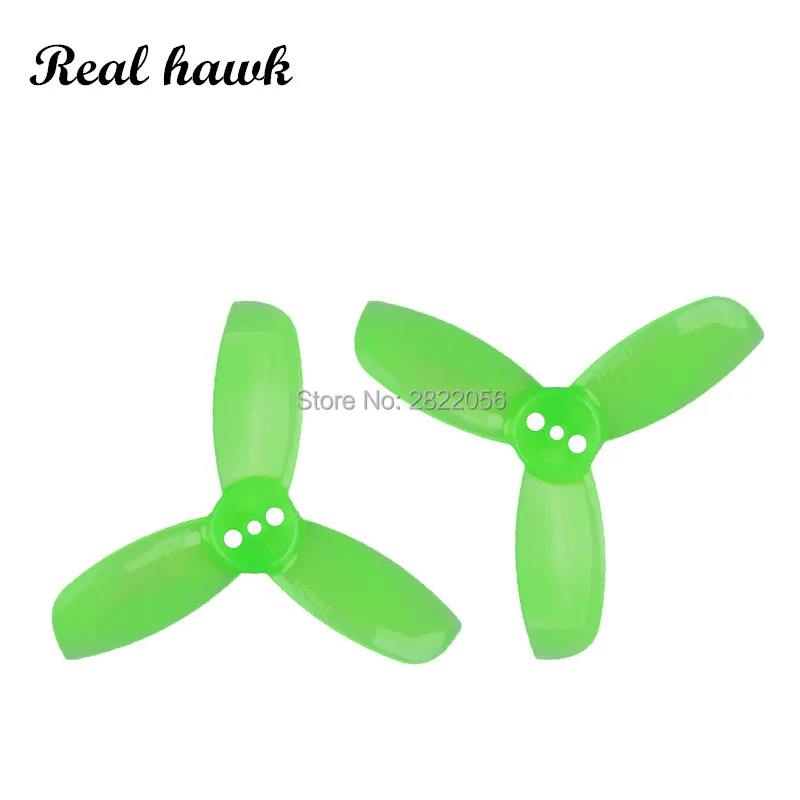 Hélice FPV Gemfan 1940 1.9x4.0 3Pás 4 Pares PC Resistente Motor 1104-1105 Alta Desempenho para Drone Racing e Freestyle
