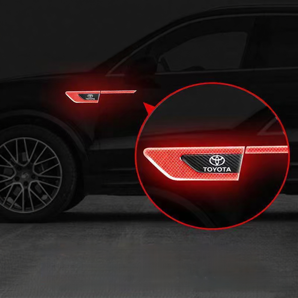 Toyota GM Fender Corolla Reeling Camry Avalon Car Body Decoration Reflective Sticker ncCQ