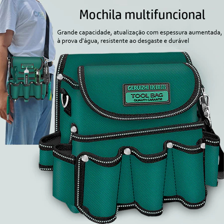 Bolsa Cinto Porta Ferramentas - Bolsa de Armazenamento Multifuncional para Ferramentas