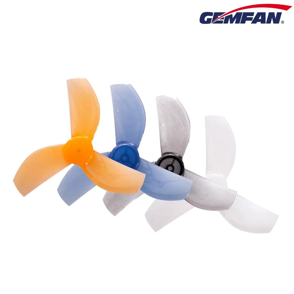 Hélice FPV Gemfan 35mm 3 Pás PC - 4 Pares para Motor 08028 Drone Racing Freestyle Tinywhoop Alto Desempenho