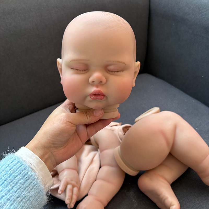 kit De Bebê Reborn De 24 Polegadas E 60 Cm Com Corpo De Pano , Cabeça , Membros , Boneca Pickle