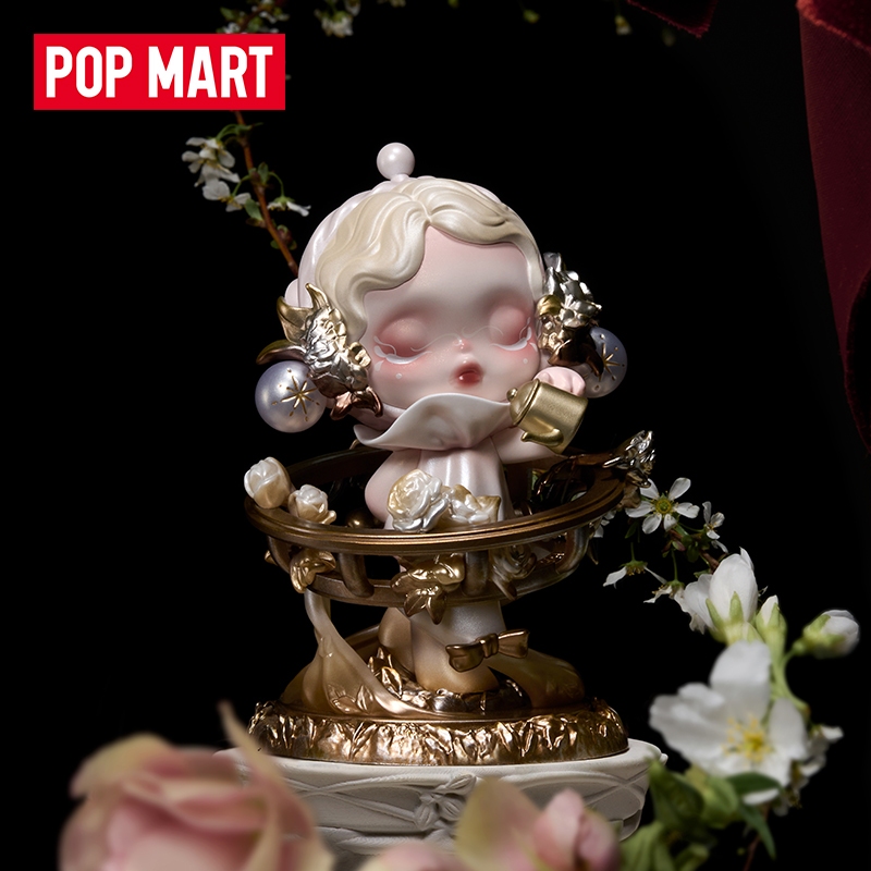 POP MART - SKULLPANDA – Coleção "Pétalas em Quatro Atos" - Caixa Surpresa - 1 Caixa