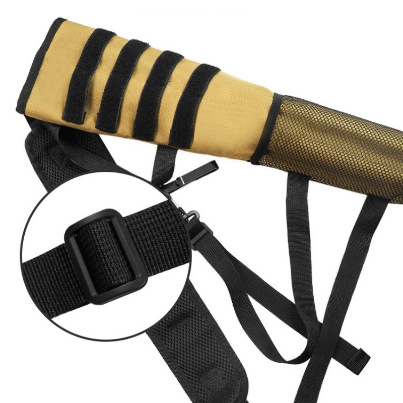 1 Peça Suporte Portátil Para Flecha De Tiro Com Arco Bolsa De Tática Multifuncional Tecido Oxford Equipamento Ao Ar Livr