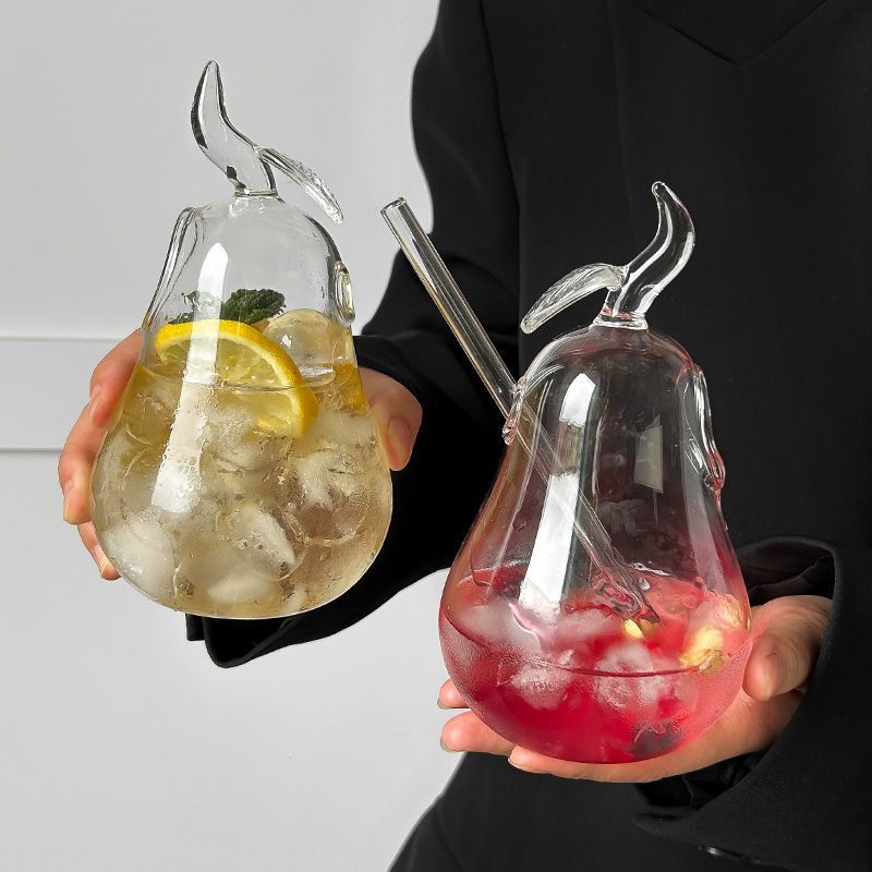 Copo De Coquetel Criativo-Maçã Pêra Cogumelo Abóbora Design Cocktail , Novidade Bebida Para KTV Bar Noite Festa