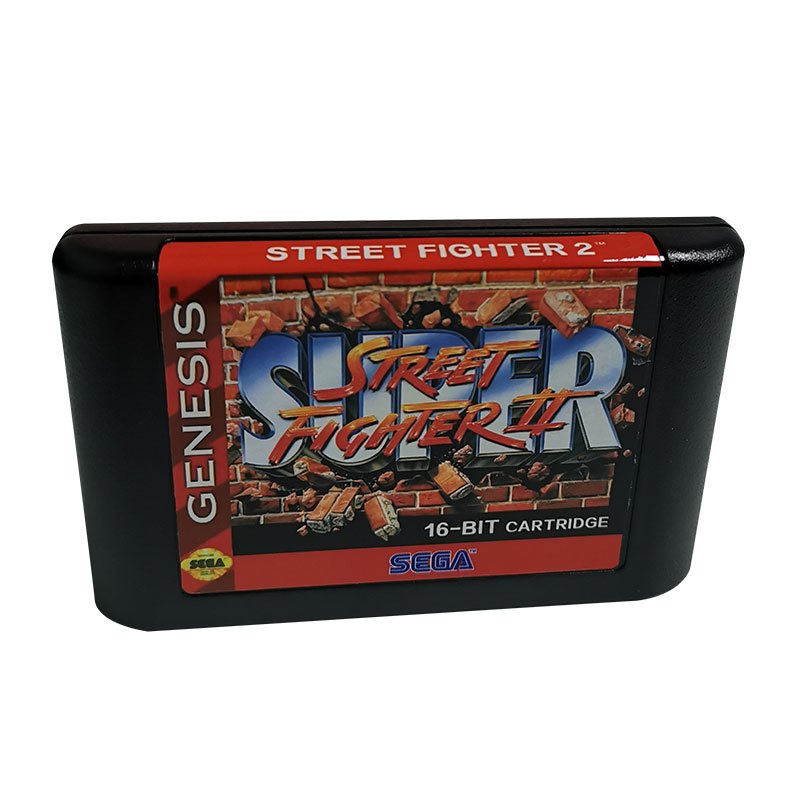 STREET FIGHTER 2-Jogo Sega Genesis/Mega Drive-Cartucho De 16 Bits