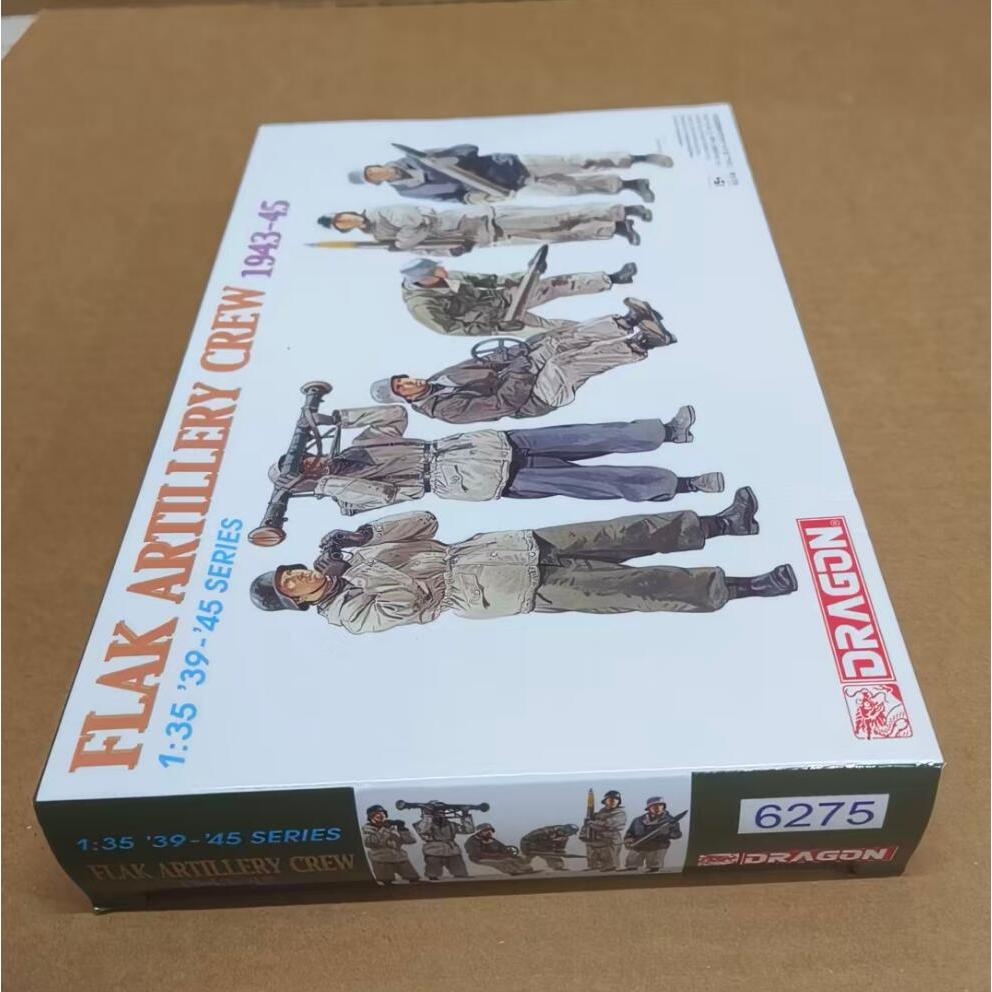Tripulação De Artilharia Dragon 6275 1/35 Flak 1943-45