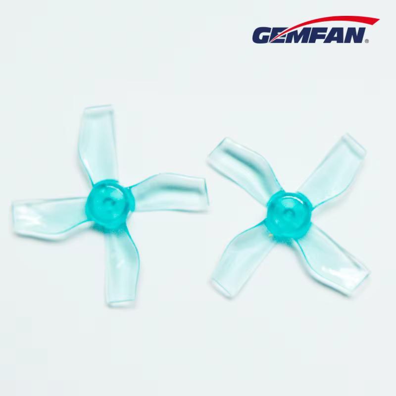 Hélice FPV Gemfan 1220 31mm 4 Pás - 4 Pares (0.8mm Eixo) PC Resistente para Motor Hollow Cup Drone RC Alto Desempenho