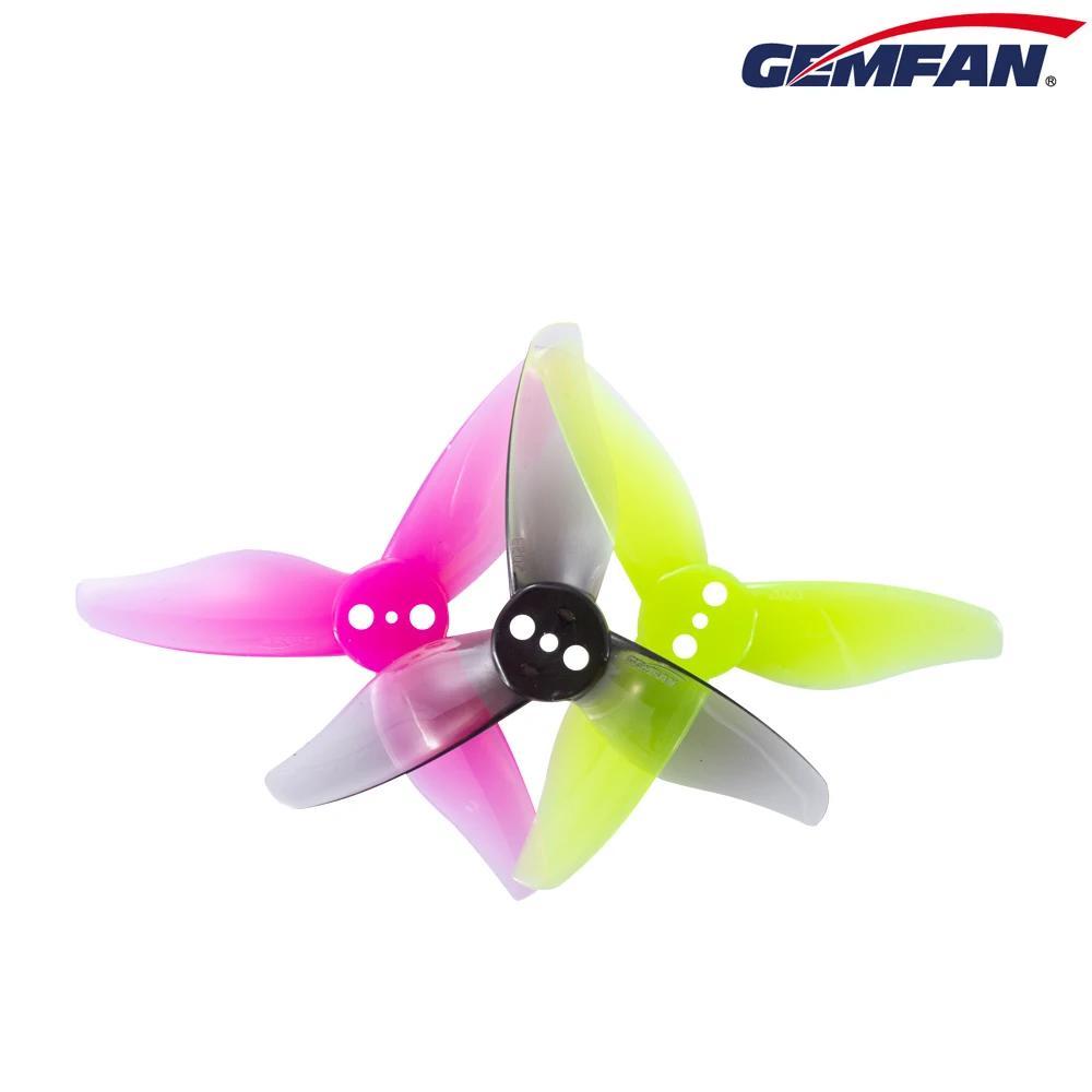 Hélice FPV Gemfan Hurricane 2023 3Pás 4 Pares para Motor 1105-1108 Drone Racing Freestyle Alto Desempenho PC Resistente