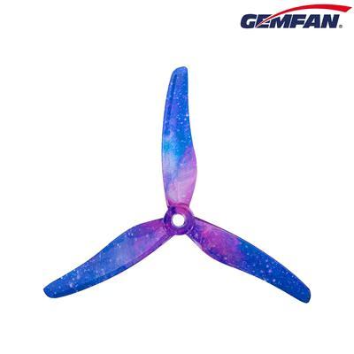 Gemfan 51433 Hélice 5" 3 Pás - 20 Peças CW/CCW para Drone FPV Racing Motor Brushless Policarbonato Leve e Durável