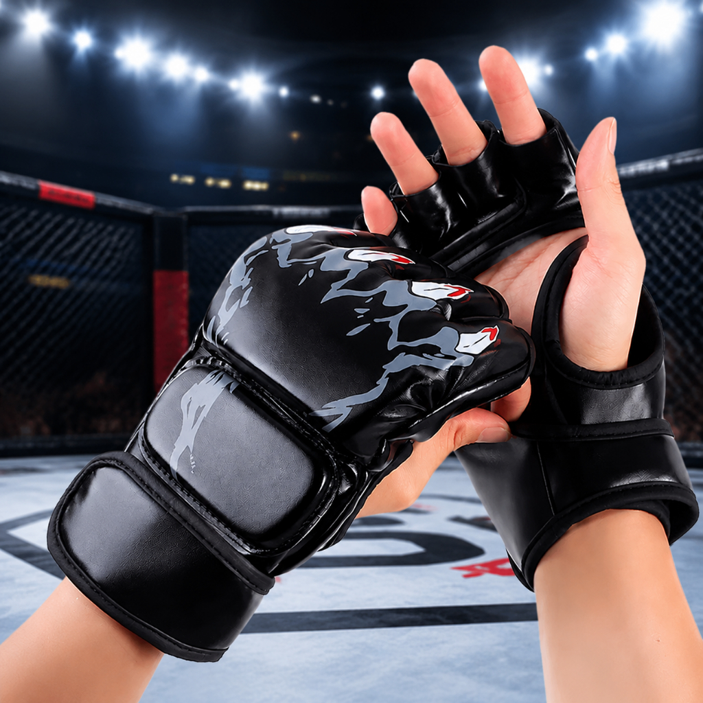 Luvas MMA Profissionais de Boxe para Treino - Luvas Muay thai Profissional