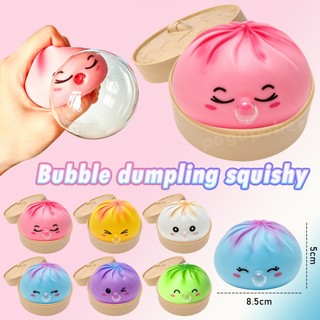 Squishy bolinha bolhas fidget toy comida dumpling anti estresse Brinquedo Sensorial presente fofo