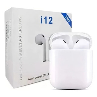 Fone de Ouvido Sem Fio i12 Tws Bluetooth Com Touch Bluetooth 5.0