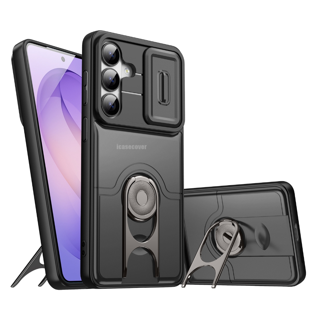 Samsung Galaxy A57 A56 A55 A53 A37 A36 A35 A26 A25 A17 A16 5G 4G Capa Armadura À Prova De Choque Slide Caixa Magnética S