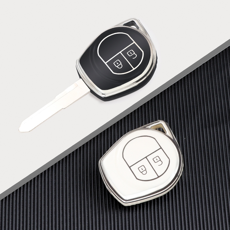 TPU Carro Remoto Chave Caso Capa Escudo Para Suzuki Swift Grand Liana SX4 Vitara Keyless Protetor Chaveiro Acessórios