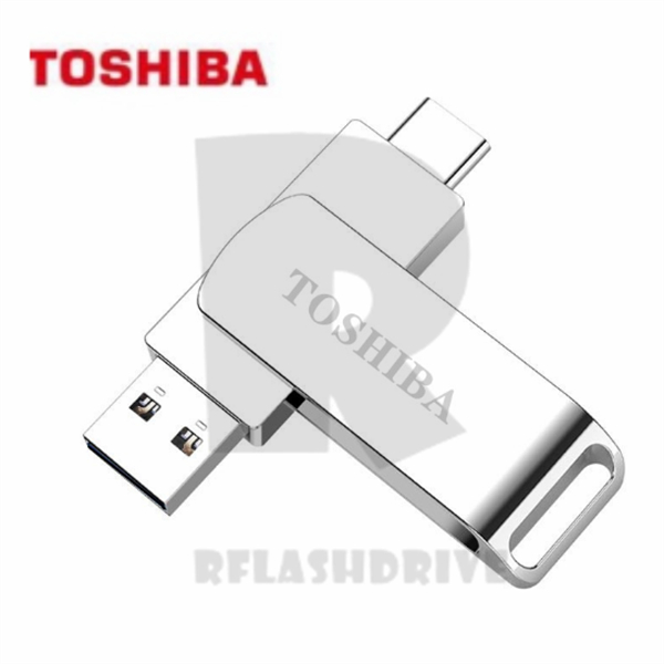 Metal Personalizado Toshiba Girando 2 Em 1 Disco U 8GB 16GB 32GB 64GB 128GB 2TB Unidade Flash Portátil De Alta Velocidad
