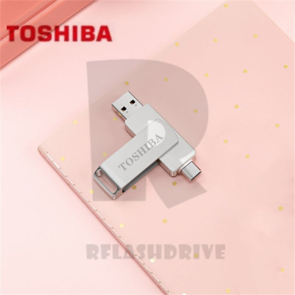 Toshiba Liga De Zinco Metal 2 Em 1 Rotativo Personalizado Memória Do Computador Vara 8GB 16GB 32GB 64GB 128GB 2TB Univer