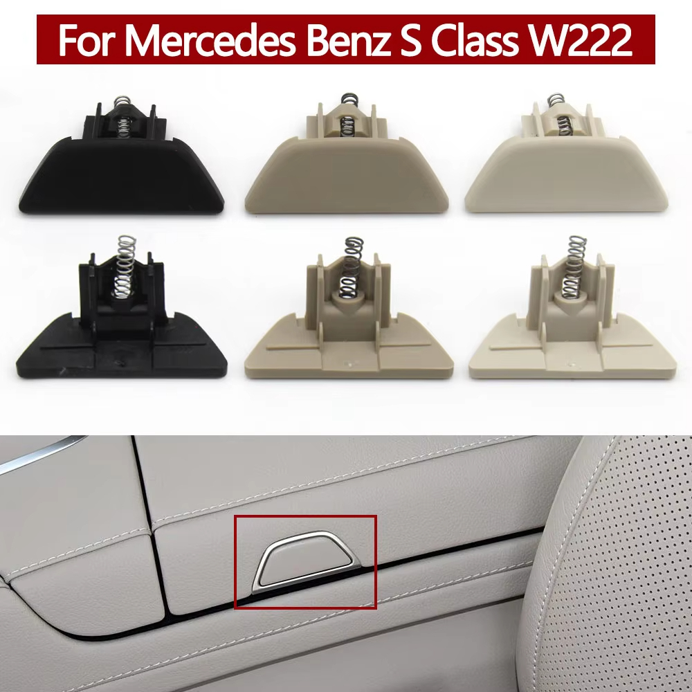 W222 Interior Do Carro Console Central Caixa De Apoio De Braço Painel Interruptor Botão Capa Para Mercedes Benz S Classe