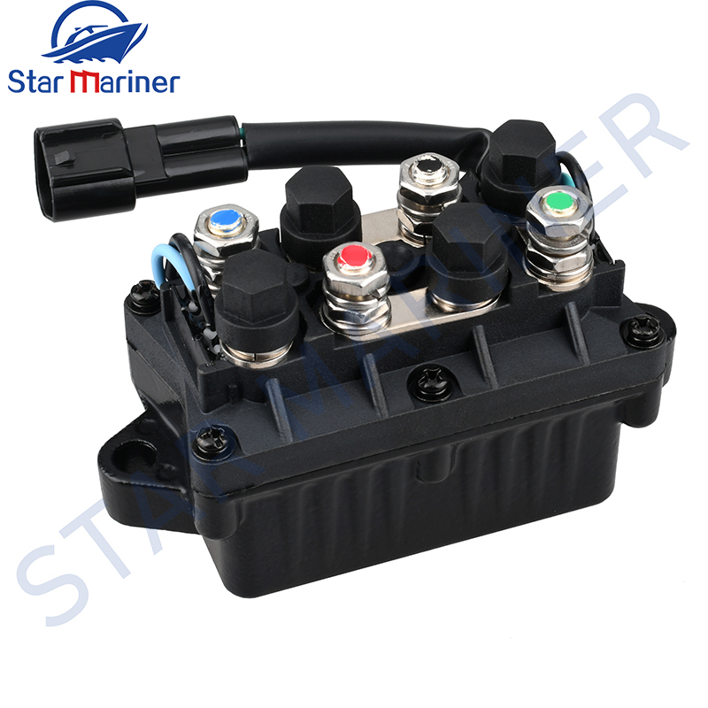 Relé De Inclinação De Guarnição 61A-81950-01 Para Motores De Popa YAMAHA 2 Tempos 60HP A 200HP 00 Peças De Motor De Barc