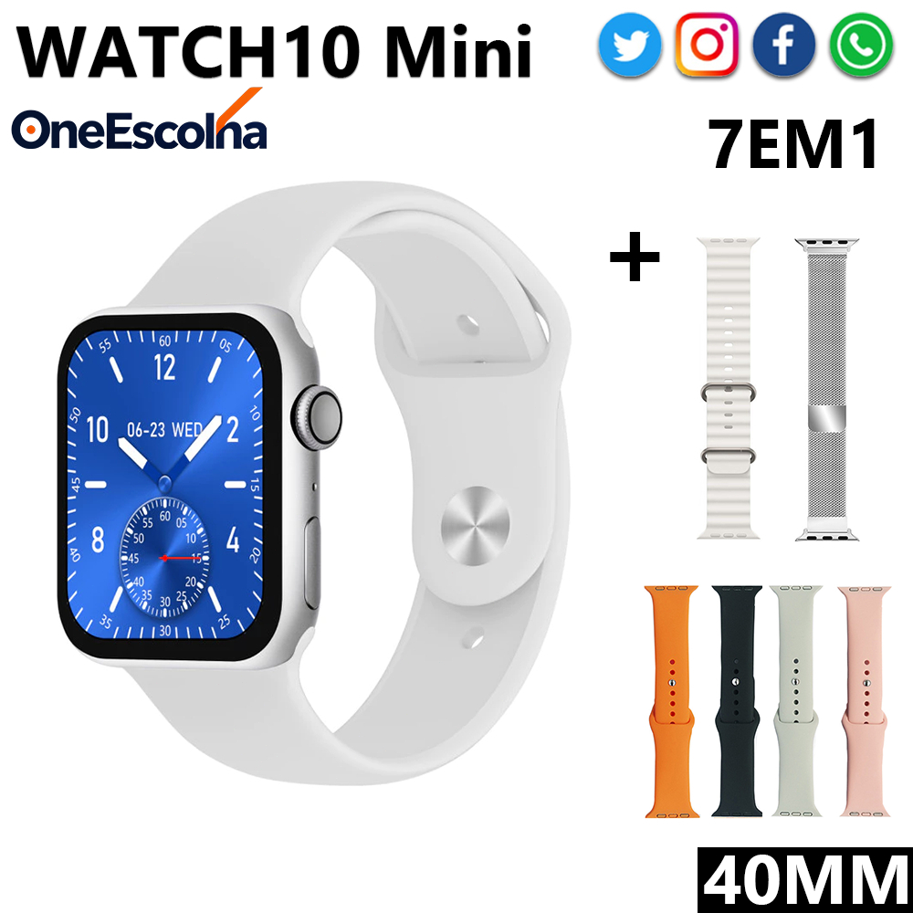 2026 Smartwatch Original S10 Pro MINI 10 Série 45mm Chamadas Bluetooth Desporto à prova d'água Calculadora de calorias