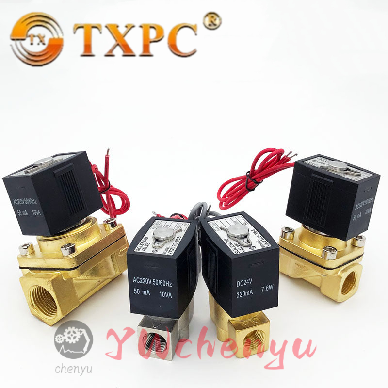 VX2120-X64 Válvula Solenóide Normalmente Fechada VX2120-08-10-15 Válvula, Válvula de Água, Válvula de Óleo AC220V 24V Su