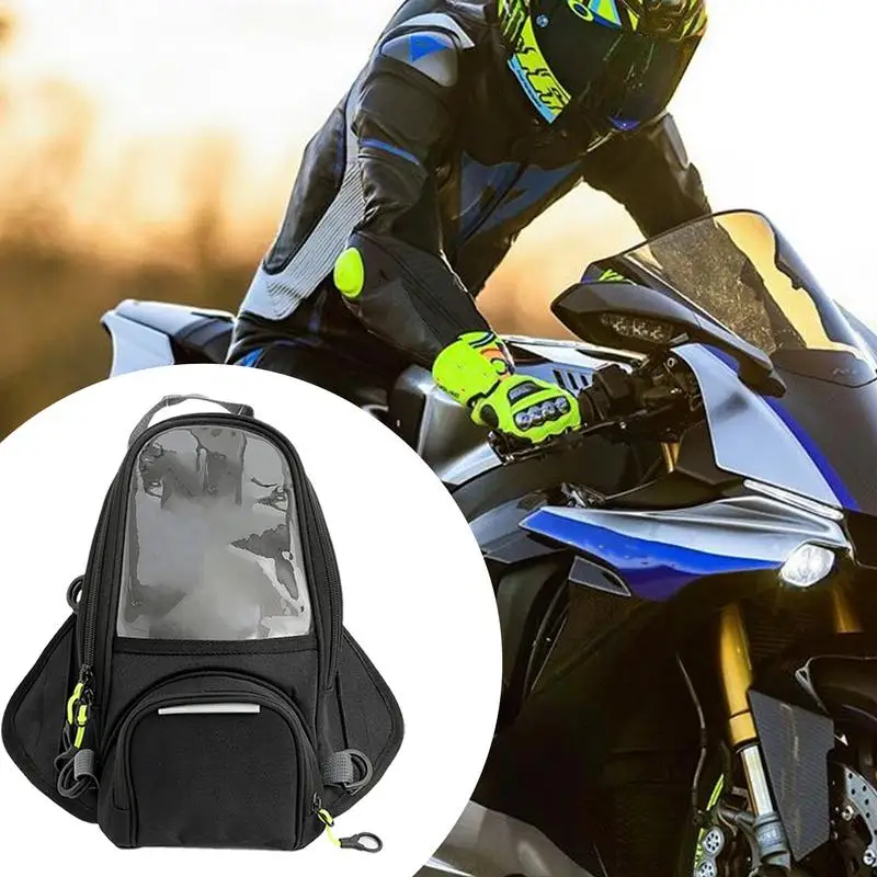 Alforge Bolsa Mala Universal De Tanque Da Moto Com Imã