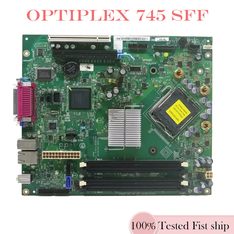 CN-0WF810 Para DELL OptiPlex 745 SFF Placa-Mãe 0WF810 WF810 LGA 775 DDR2 Testada OK