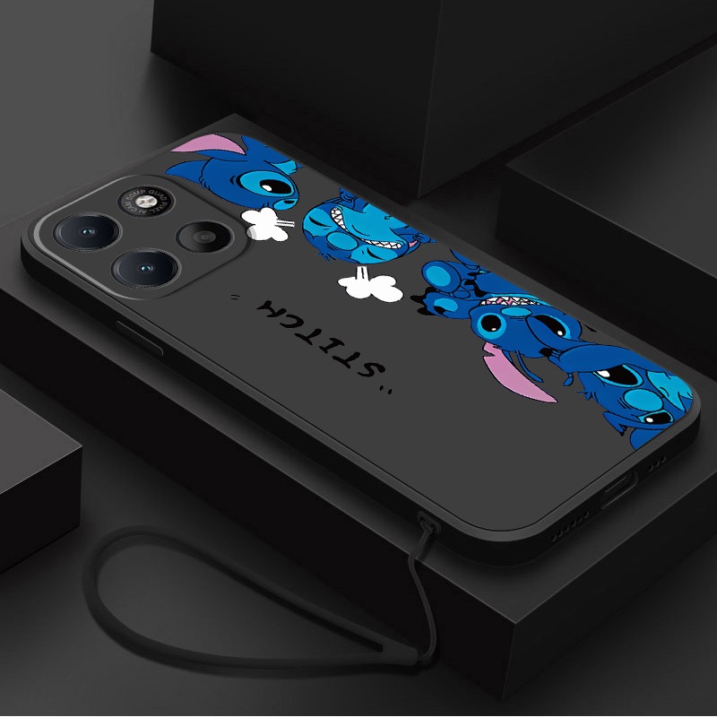 Moto G77 G67 5G G37 G47 Motorola Caso Dos Desenhos Animados Monstros Móvel Olhos Grandes Ponto Líquido Doce Silicone Cap