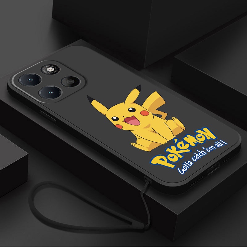 Moto G77 G67 5G G37 G47 Motorola Caso Bonito Pokemon Macio Telefone Dos Desenhos Animados Adorável Capa De Silicone Líqu