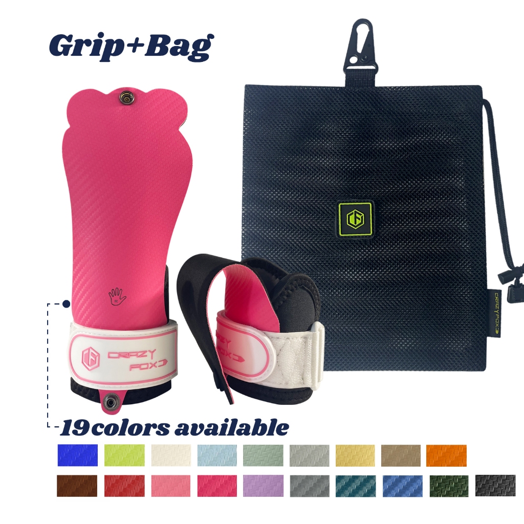 Grips Frog Crazy Crossfit Magnésio Apertos De Mão Livres Bolsa Proteção Antiderrapante Ajustável Para Levantamento De Pe