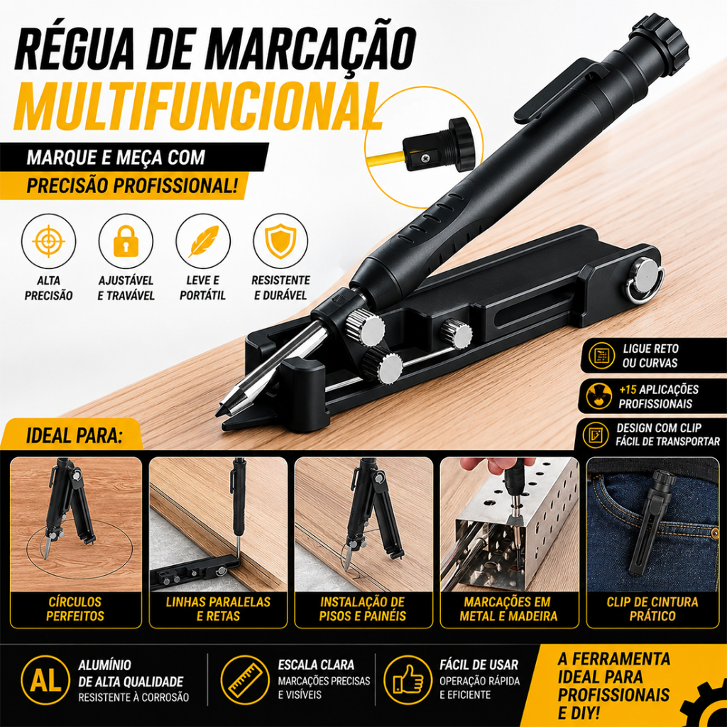 Ferramenta de marcação para marcenaria, ferramenta de medição de ângulos para madeira