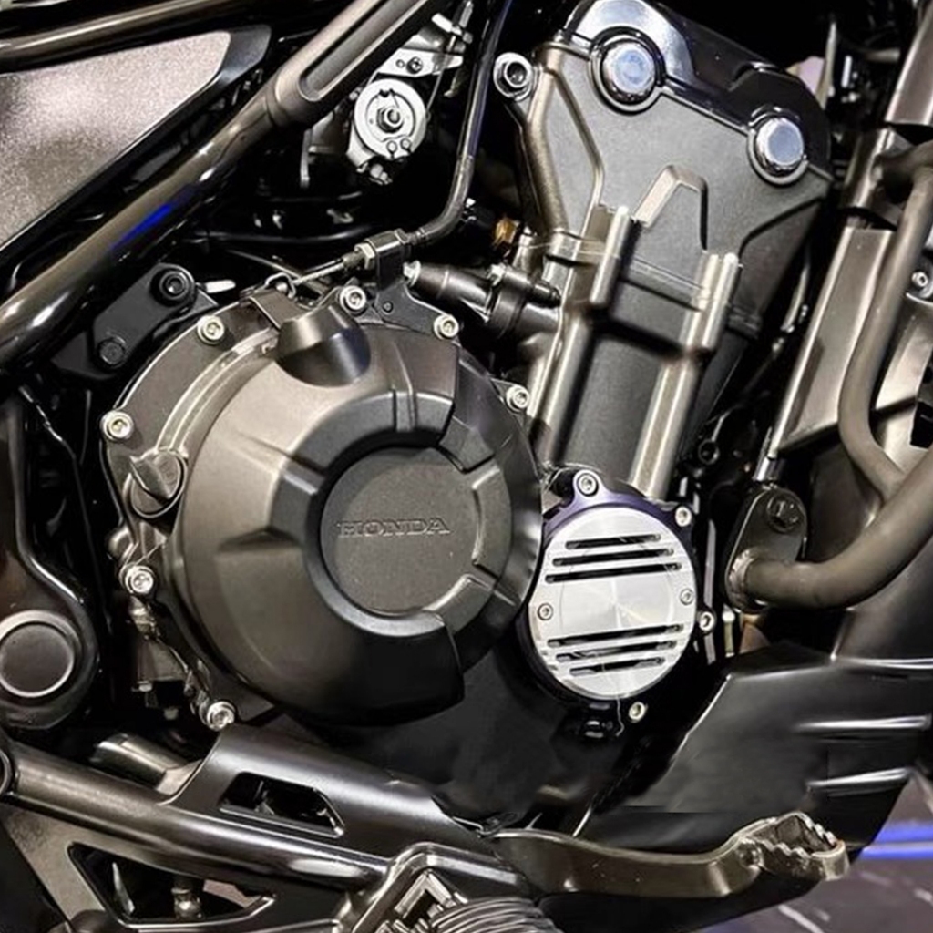 Protetor Lateral Da Embreagem Do Motor De Alumínio Guarda Para Honda Rebel 250 300 500 Motocicleta Cárter Capa Protetora