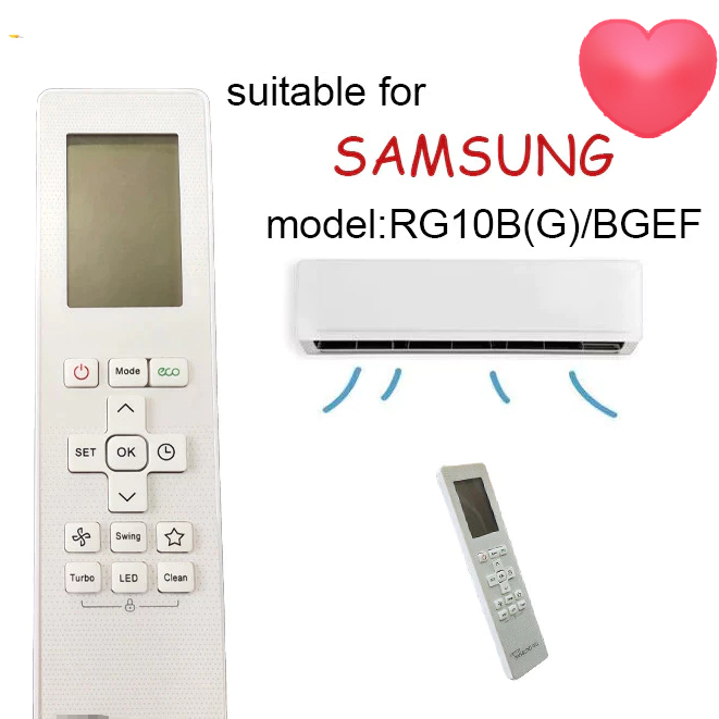 Controle Remoto De Ar Condicionado SAMSUNG/MIDEA/MITSUBISHI Adequado Para De Divisão Dupla (Mesma Aparência , Uso Direto