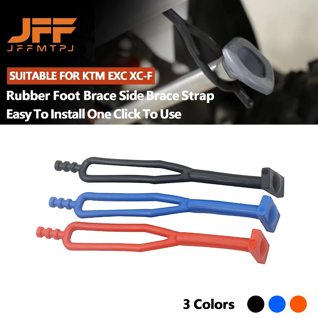 Correia De Suporte Lateral De Borracha Para Motocross , KTM EXC XC-F XCF-W TPI Seis Dias 125 250 350 450 500 300 1998-20