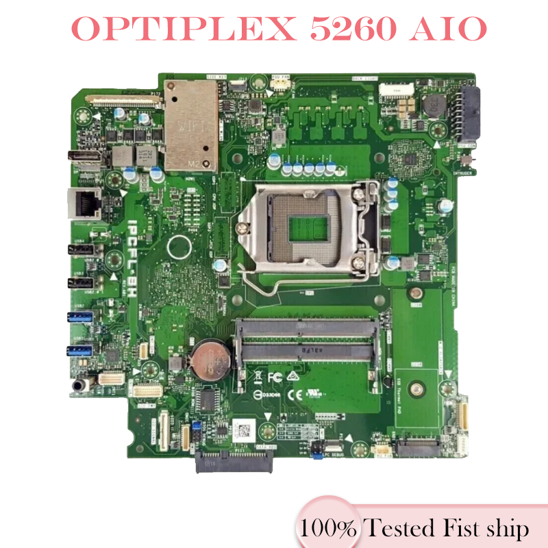 CN-03CDJK Para DELL OptiPlex 5260 AIO Placa-Mãe IPCFL-BH Q370 LGA 1151 DDR4 Testada OK