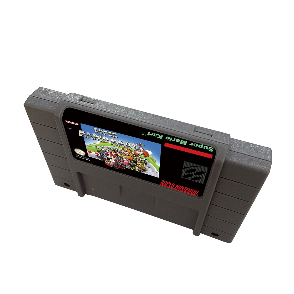 Super Mario Kart-Cartucho De Jogo SNES Para Console De Jogos Famicom-NTSC-U