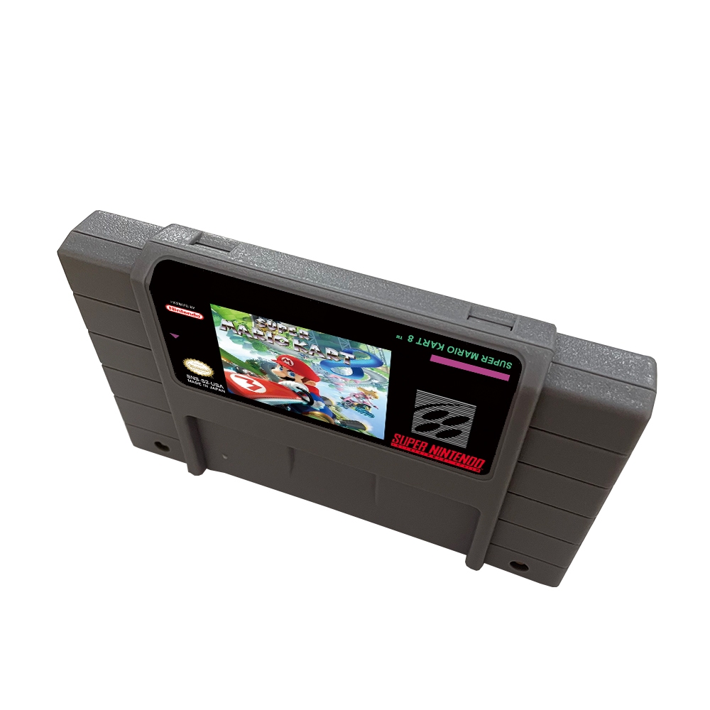 Super MARIO KART 8-Cartucho De Jogo SNES Para Console De Jogos Famicom-NTSC-U