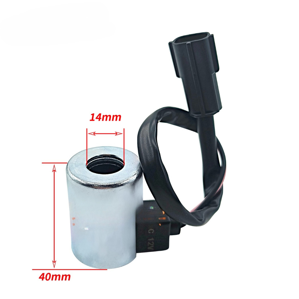 Acessórios para escavadeira, peças manuais estranhas, Kubota KX151 155 161 165-3, núcleo de válvula de bobina, bobina de