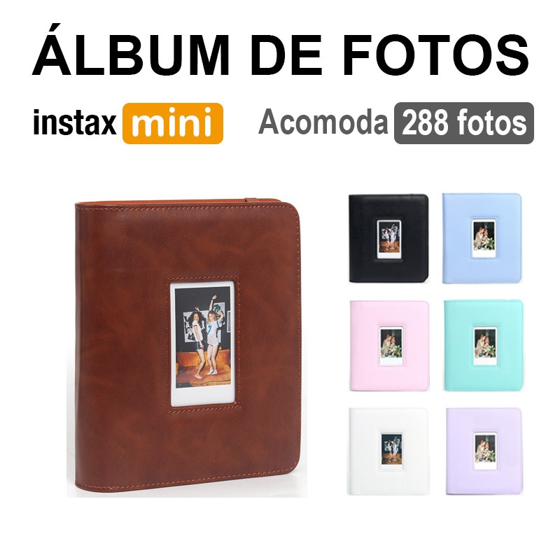 [Film Lab] Álbum De Foto 288 Fotos Para Filme Instax Mini CAC52